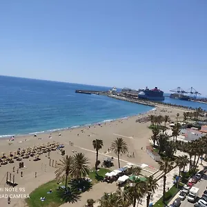 Espectaculares Vistas Al Mar Playa Malagueta Apartment Malaga